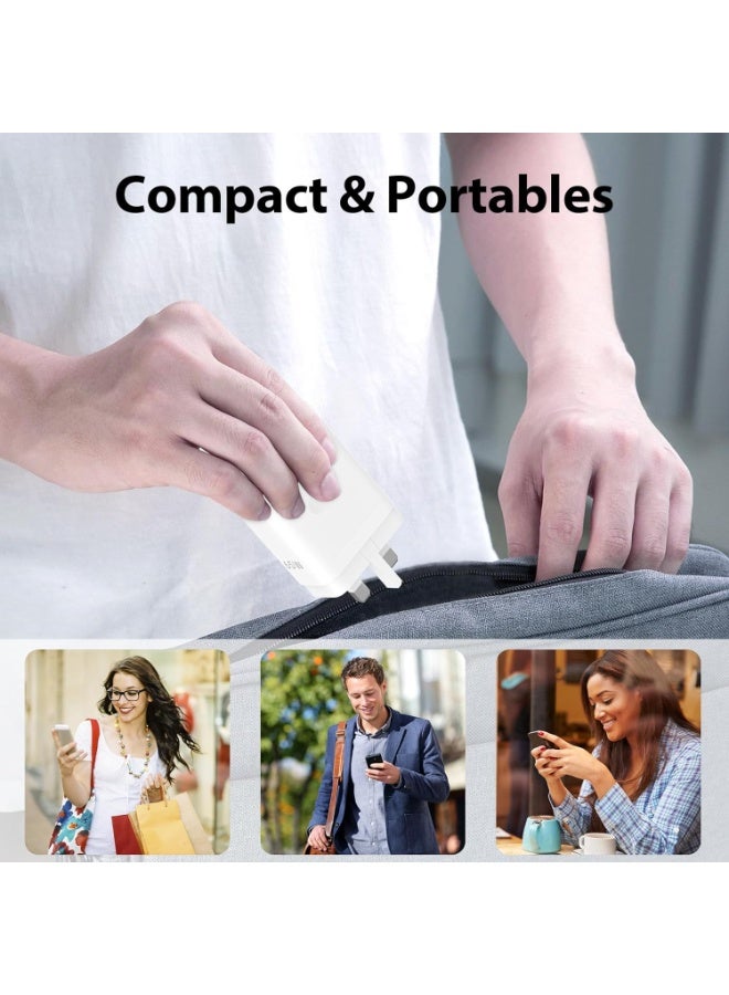 100W Warp Charger Compatible with Oneplus 15 14 13R 13 12 12R 11 10 Pro 9 Pro 10T 10R 8T 8, Dash Charge 80W Power Adapter Compatible with Oneplus/ Oppo/ Realme Fast Wall Charger Adapter with 3ft USB C Cable - Image 4